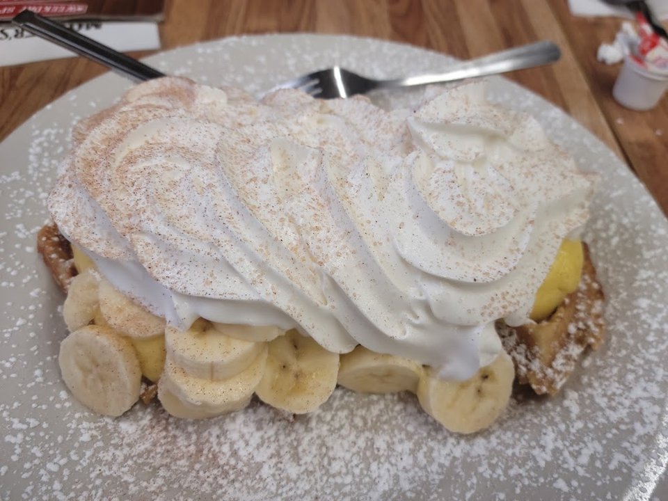 Banana Pudding Waffle